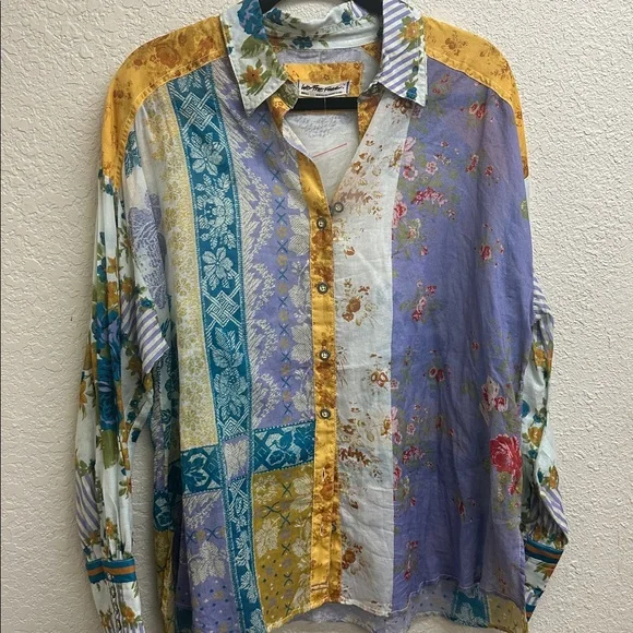 NWOT We The Free Flower Patch Top-Berry Combo - Picture 2 of 6